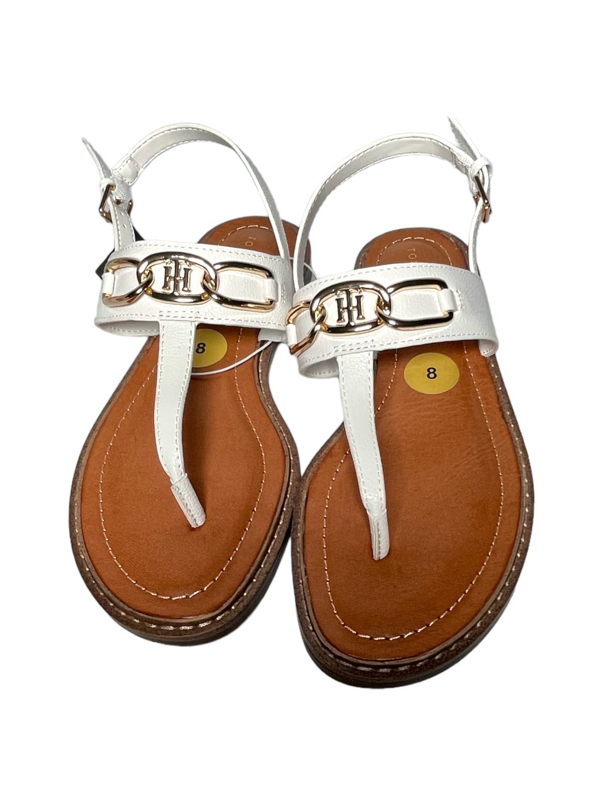 Sandalias Tommy Hilfiger Blancas - Talla 8 USA