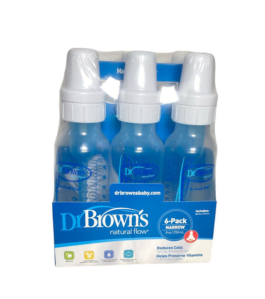 Biberones Dr. Brown's - Pack de 6 (250 ml)