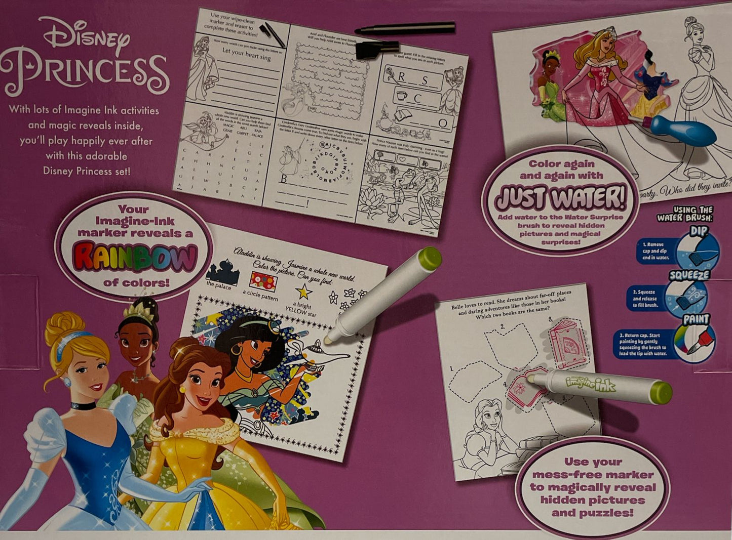 Libro de Actividades de las Princesas Disney