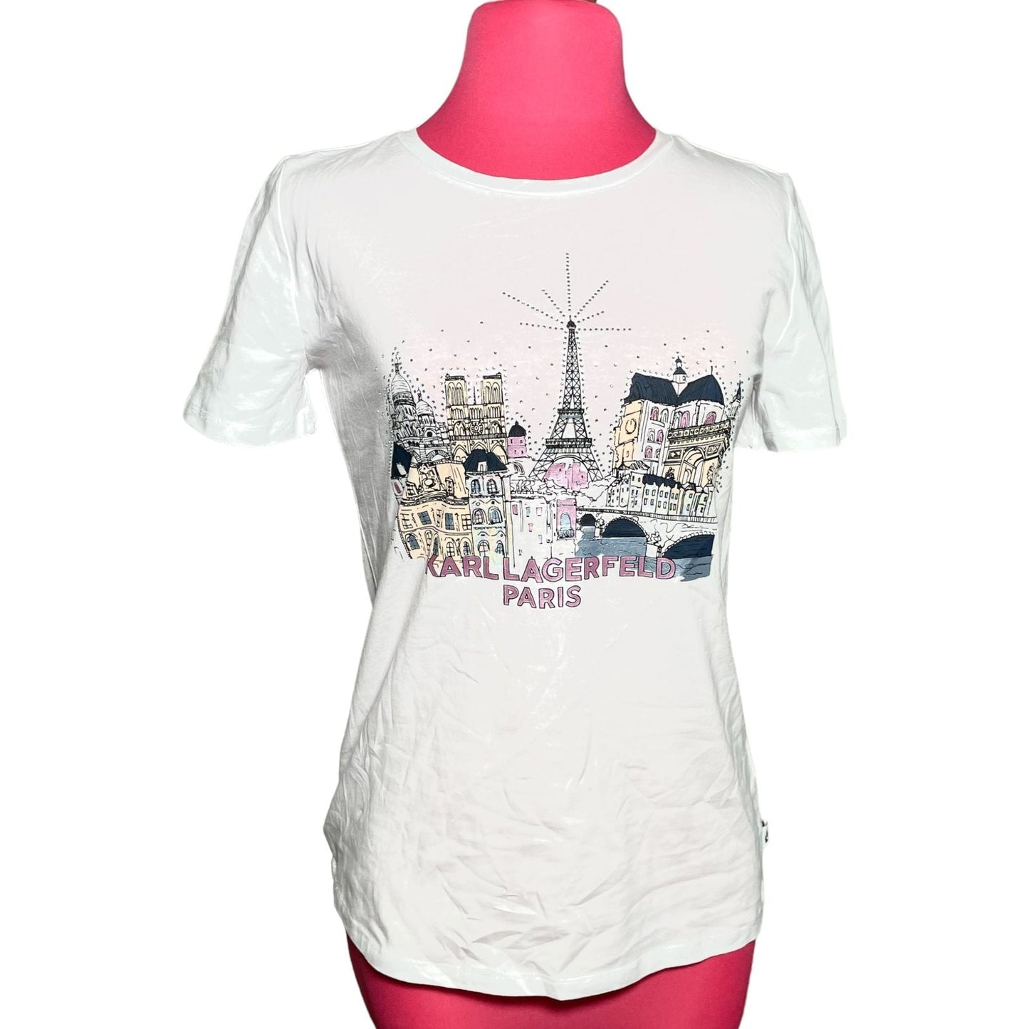 Blusa Karl Lagerfeld Paris Blanca