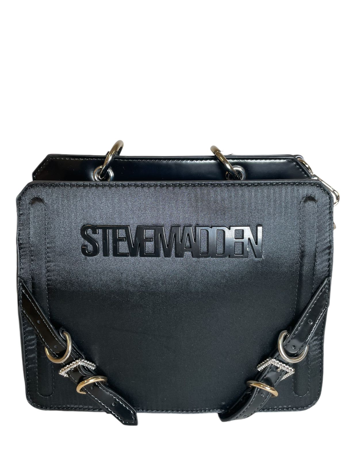 Bolso Steve Madden viral Negro de Diseño Moderno