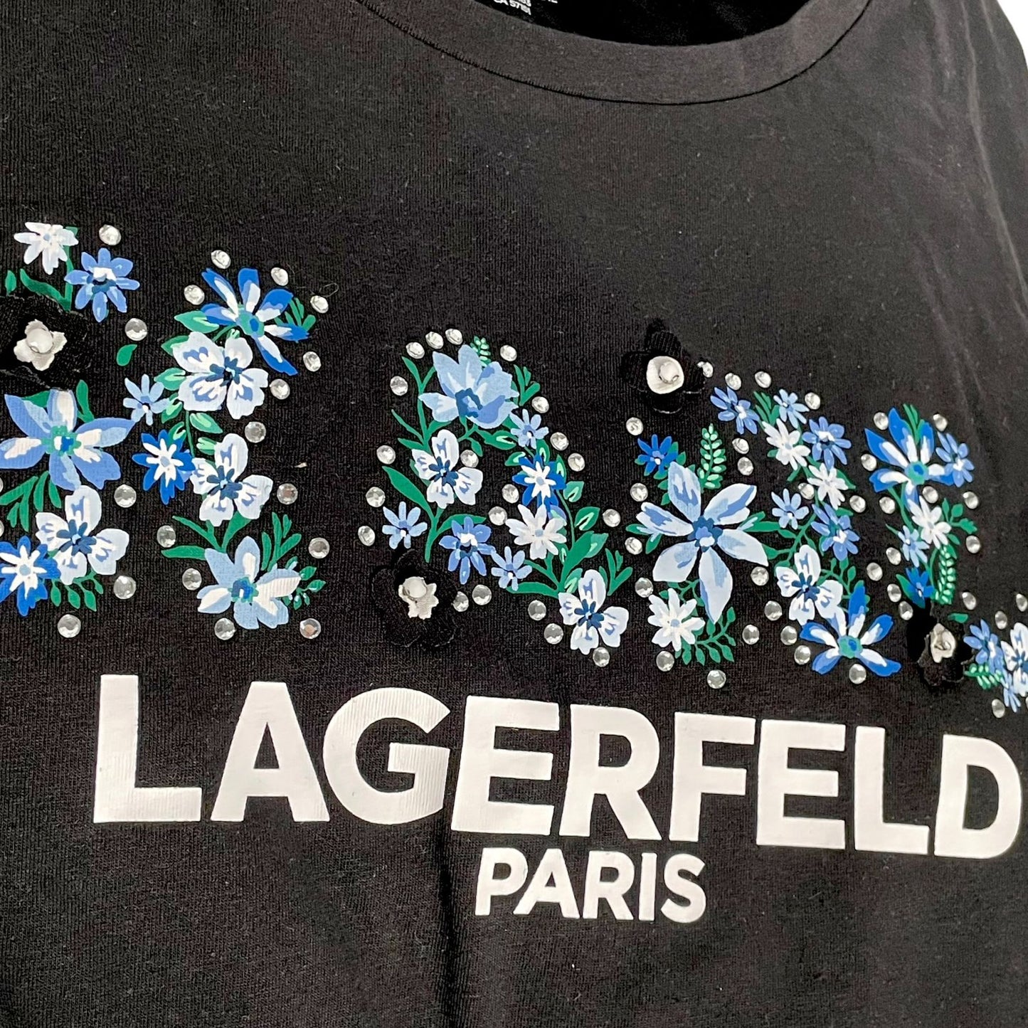 Blusa Karl Lagerfeld Negra